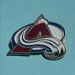 NHL Red and Blue Logo Pin
